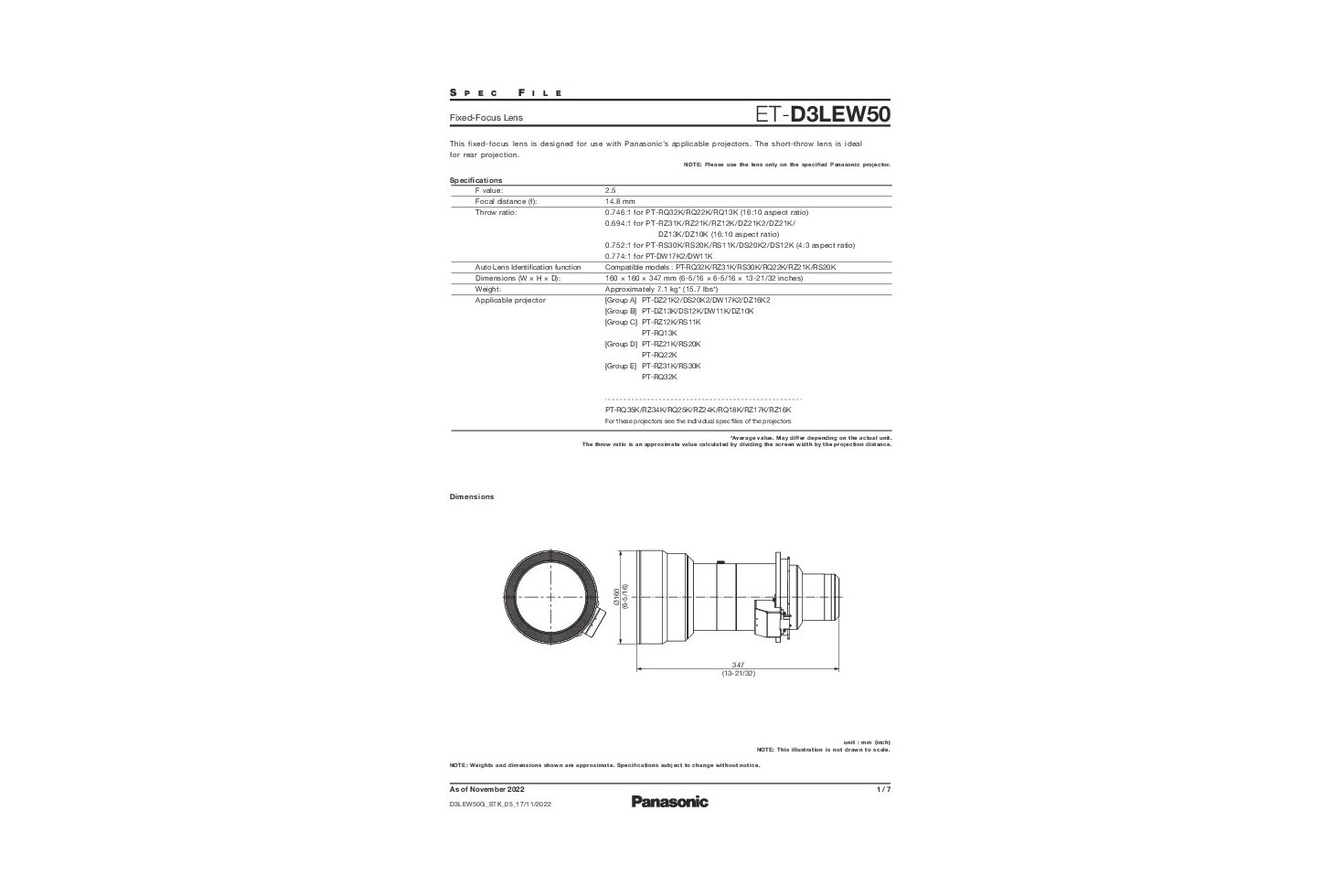 ET-D3LEW50 Spec File (English) Thumbnail