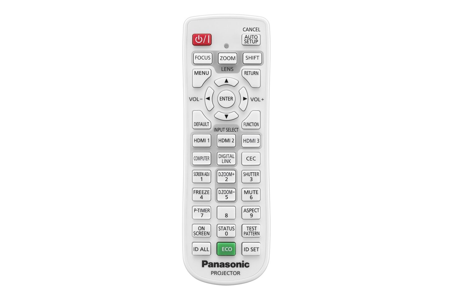 PT-MZ880 Series Remote Control High-res