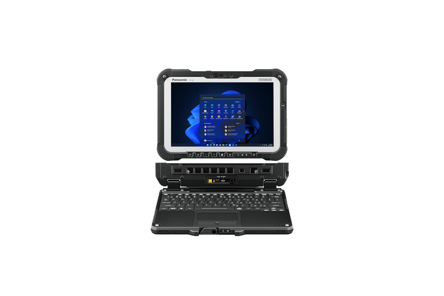 TOUGHBOOK G2 mk3 - Clamshell Keyboard Front