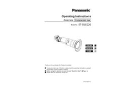 ET-DLE020 Operating Instruction (English) Thumbnail