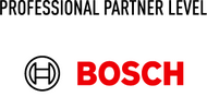 Panasonic Bosch Partner Logo White