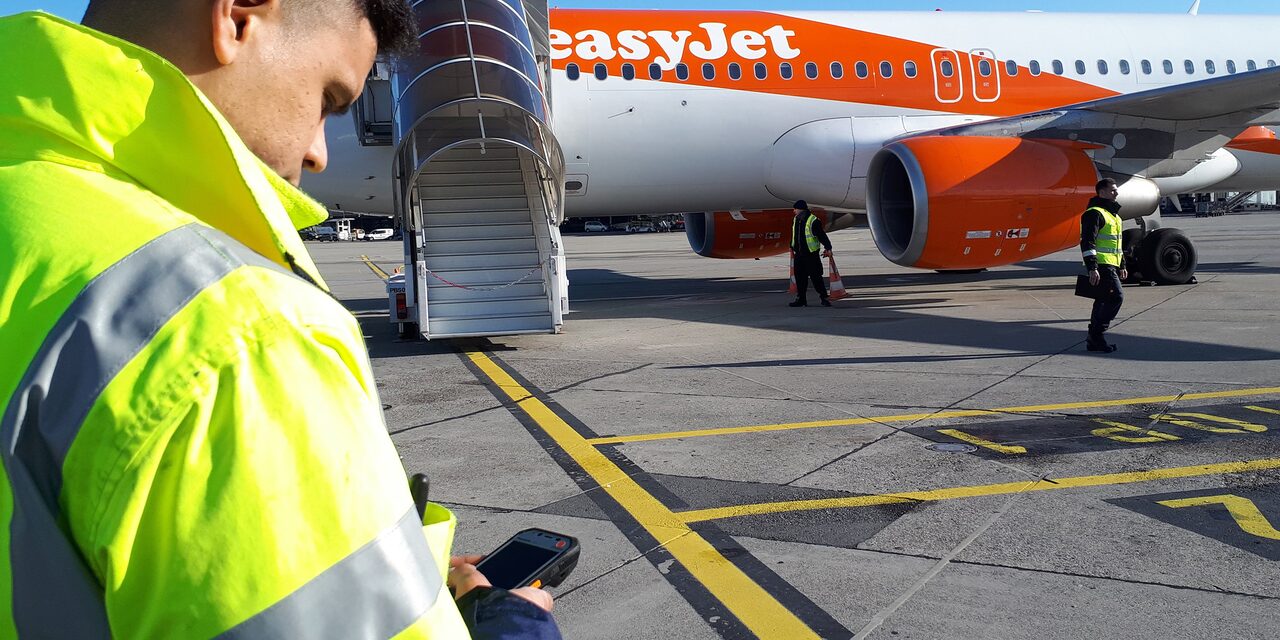 Easyjet boarding application | Panasonic Connect Asia